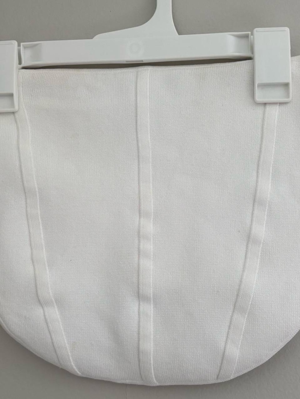 Aritzia White Strapless Crop Top